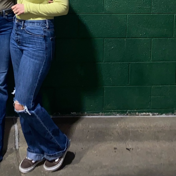 High Rise KanCan Button Fly Wide Leg Jeans - Picture 4 of 4